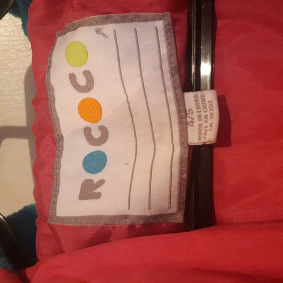 Girls size 4/5 Rococo Winter Jacket Pink & Blue - Picture 10 of 11